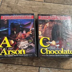 Brand New Sealed Murder Mystery Jigsaw Puzzles Gift
